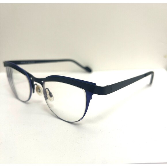 Anne Et Valentin Eyeglasses Wendy A185 Titanium Matte Purple France 47-19 140 - Picture 8 of 8